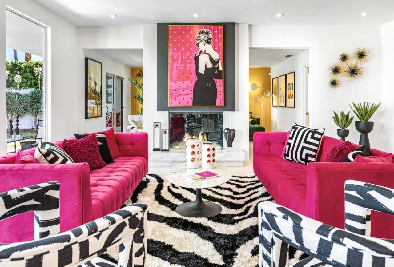 Pink Paloma Villa Palm Springs Bagian luar foto